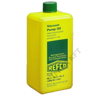 REFCO DV-46 Ásványolaj vákuumszivattyúkhoz 1 liter(4495366)