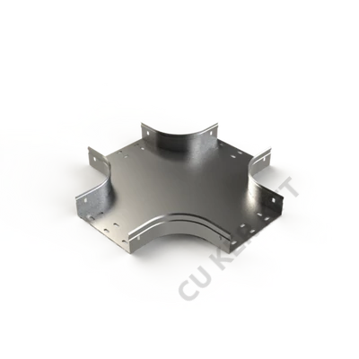 BASOR CRERC 200x60 Kábeltálca keresztező idom (200x200x200x200 mm) GS (201875)