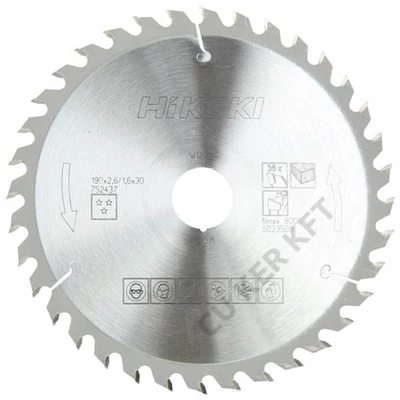 HIKOKI  szerszám CTC  Körfűrészlap 185x30mm 752432