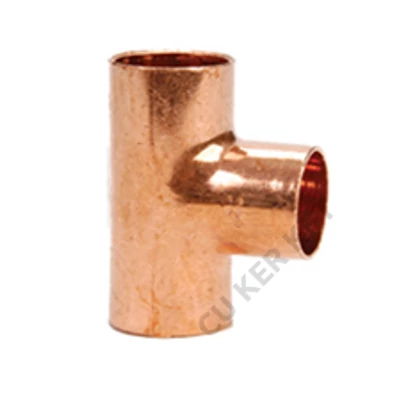 Vörösréz T-idom 108mm 5130 108108108